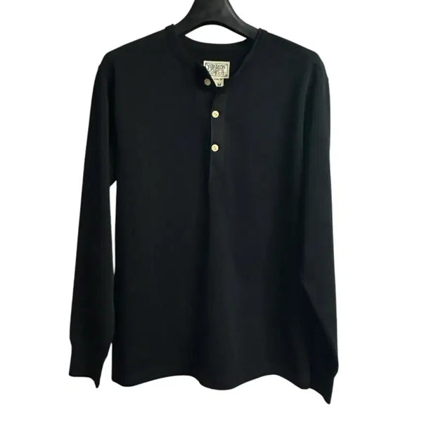 [BUNJANG] Bronson Henry Neck T-Shirt Black M / (새상품)브론슨 헨리넥 블랙 M