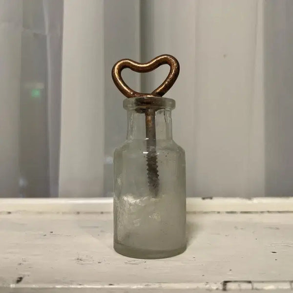 [BUNJANG] Vintage Heart Screw / 빈티지 하트 나사 (유리병 미포함)