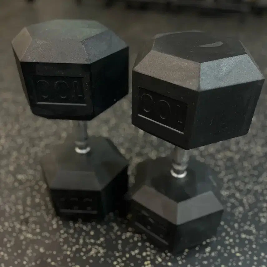 [BUNJANG] Hi-Rocks Hex Dumbbell Set (2 x 100lb/45kg) / 100lb(45kg) 육각덤벨 2개 한세트 크로스핏 웨이트 헬스 하이록스