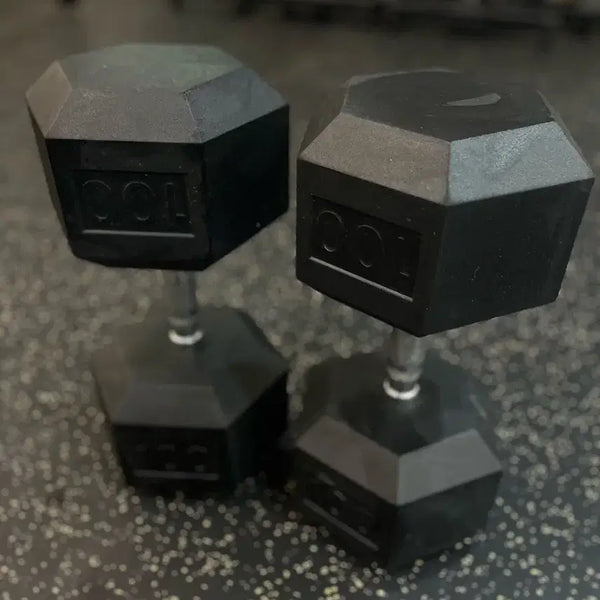 [BUNJANG] Hi-Rocks Hex Dumbbell Set (2 x 100lb/45kg) / 100lb(45kg) 육각덤벨 2개 한세트 크로스핏 웨이트 헬스 하이록스