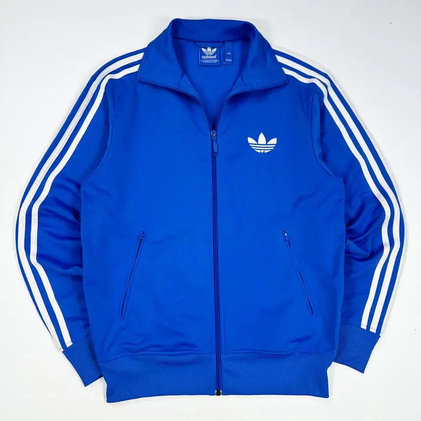 [BUNJANG] Adidas Originals Vintage Firebird Track Jacket Blue / (M) 아디다스 오리지널 구형 파이어버드 져지 블루