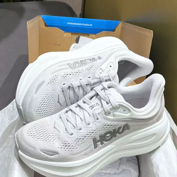 [BUNJANG] Hoka Bondi 9 Stardust Silver Wide Women's Running Shoes 235mm / 호카 본디 9 스타더스트 실버 - 와이드 235mm