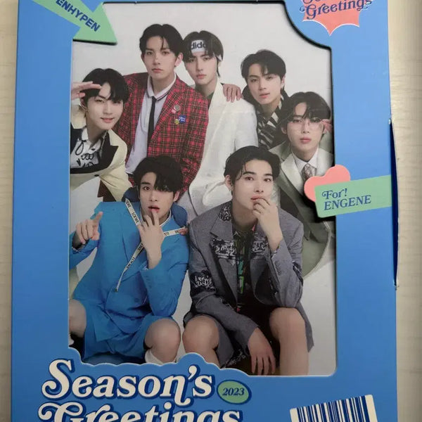 [BUNJANG] ENHYPEN 2023 Season's Greetings Photocard Set / 엔하이픈 시즌 그리팅