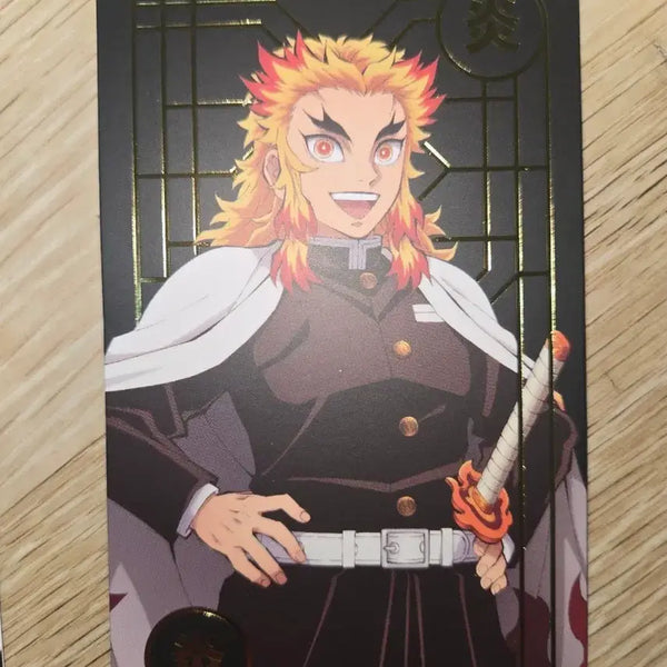 [BUNJANG] Demon Slayer Rengoku Kyojuro Character Card / 귀멸의칼날 렌고쿠 카드