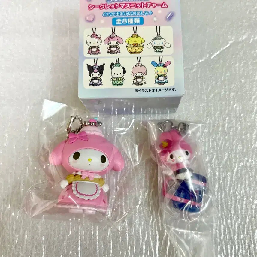 [BUNJANG] Sanrio My Melody Dreamy Ice Parlor Charm & Heisei Gal Gacha / 산리오 마이멜로디 드리미 아이스팔러 참 + 헤이세이 갸루 가챠