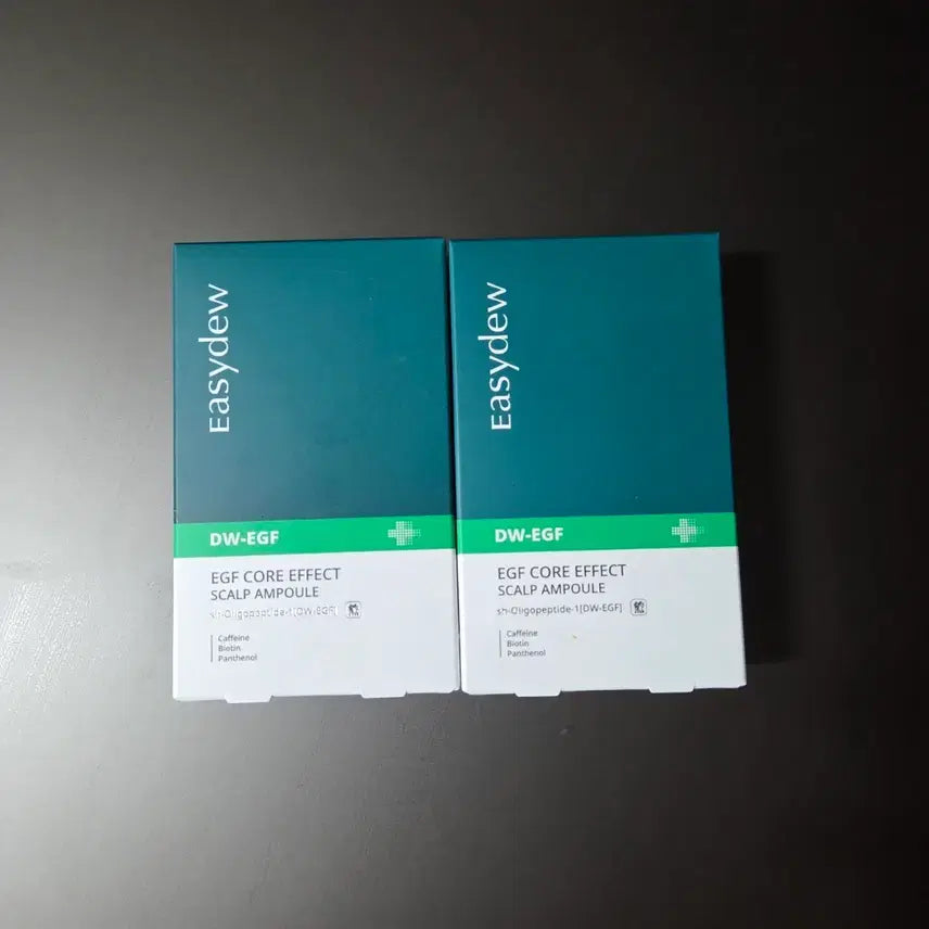 [BUNJANG] Easydew DW-EGF Scalp Ampoule 80ml (Set of 2) / [미개봉 새상품] 이지듀 DW-EGF 스칼프 앰플 80ml 2개