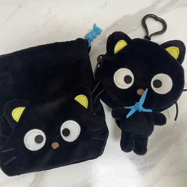 [BUNJANG] Choco Cat Pouch Set / 초코캣파우치세트