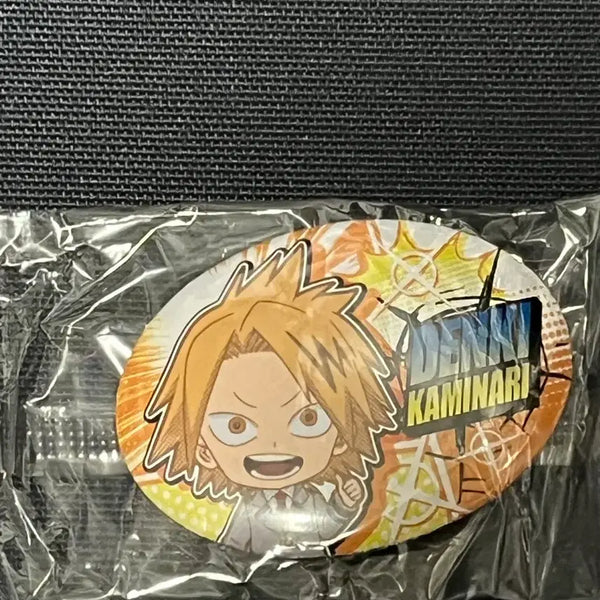 [BUNJANG] Kaminari Denki Character Illustration Can Badge / 카미나리 덴키 캔뱃지