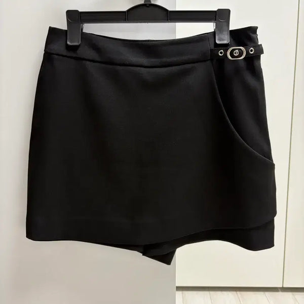 [BUNJANG] Egoist Skirt Pants Black Size 66 / 에고이스트 치마바지(블랙 색상, 66 사이즈)