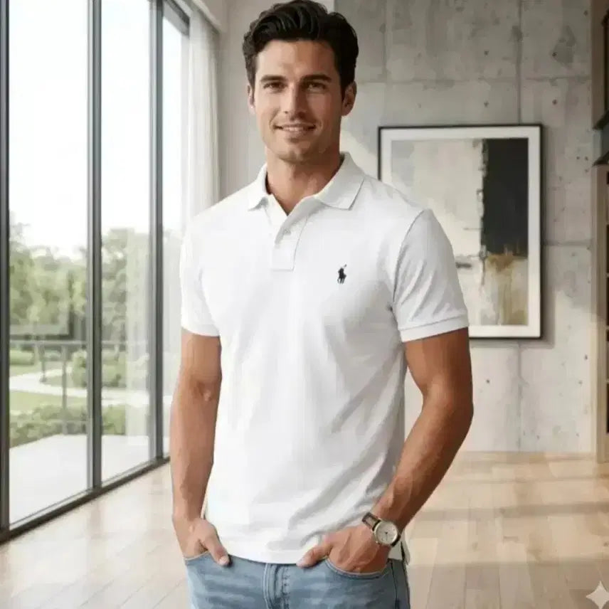 [BUNJANG] Polo Ralph Lauren Men's T-Shirt Size 95 / (무료배송)폴로 티셔츠 남 95