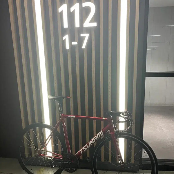 [BUNJANG] Tsunami Red Wine Fixed Gear Bicycle / 쓰나미 레드와인 급처 ㅍ/ㄷ