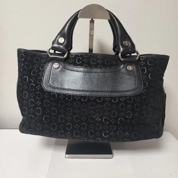 [BUNJANG] Celine Suede Black Boogie Bag / 셀린느 트로트 스웨이드  블랙 부기백