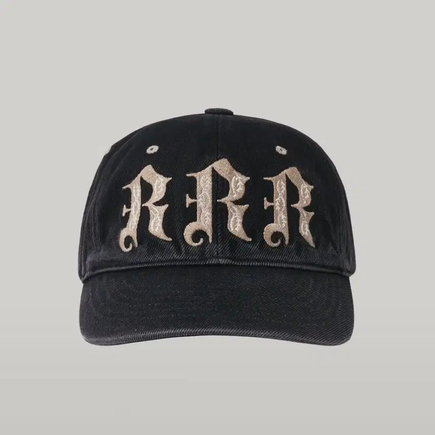 [BUNJANG] Rustic Club RRR Vintage Washed Cap Black / 러스틱클럽 RRR vintage washed cap_Black