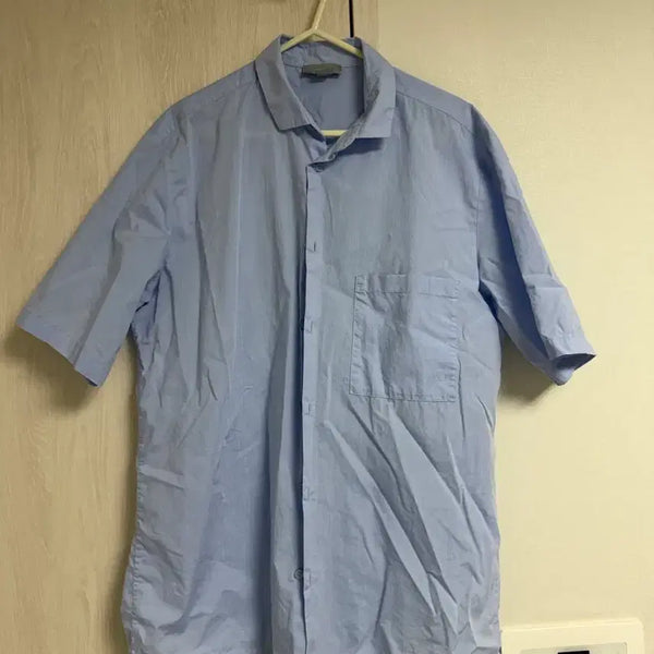 [BUNJANG] COS Light Blue Short Sleeve Shirt / [s] cos 반팔 셔츠