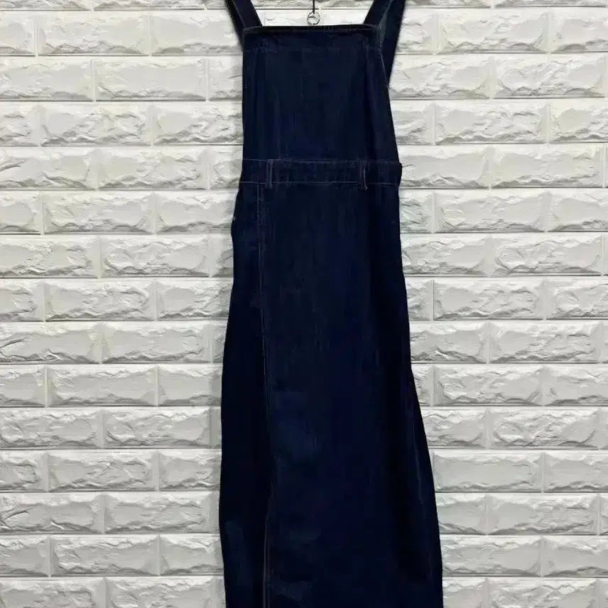 [BUNJANG] Denim Pinafore Dress / 청 데님 멜빵 원피스