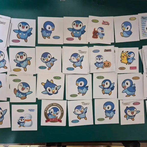 [BUNJANG] Pokemon Japanese Seal Stickers (Hagakure) / (팽도리)포켓몬 일판 씰 일본 띠부실 띠부씰