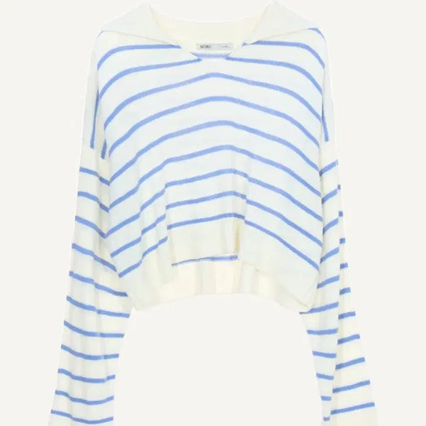 [BUNJANG] MIXXO Striped Knit L / 미쏘 스트라이프 니트 L