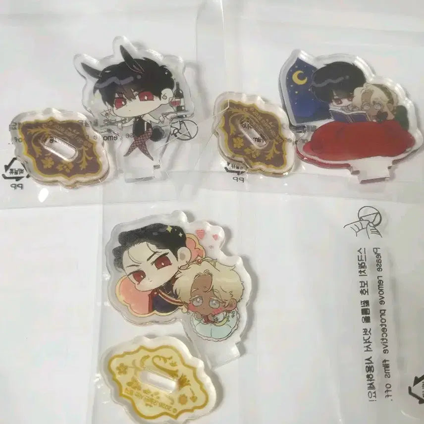 [BUNJANG] Baekya's Flower Path Acrylic Stand Bundle Set (Levember) / 양도) 백야의 꽃길 아크릴 스탠드 일괄 레봄