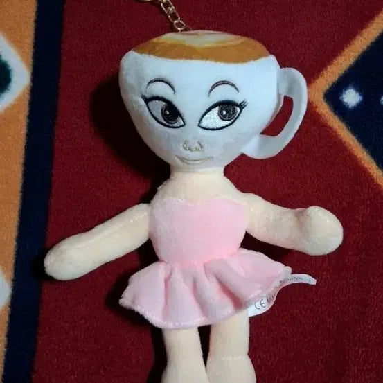 [BUNJANG] Ballerina Cappuccino Doll Keychain / 발레리나 카푸치노 인형 키링(무료배송)