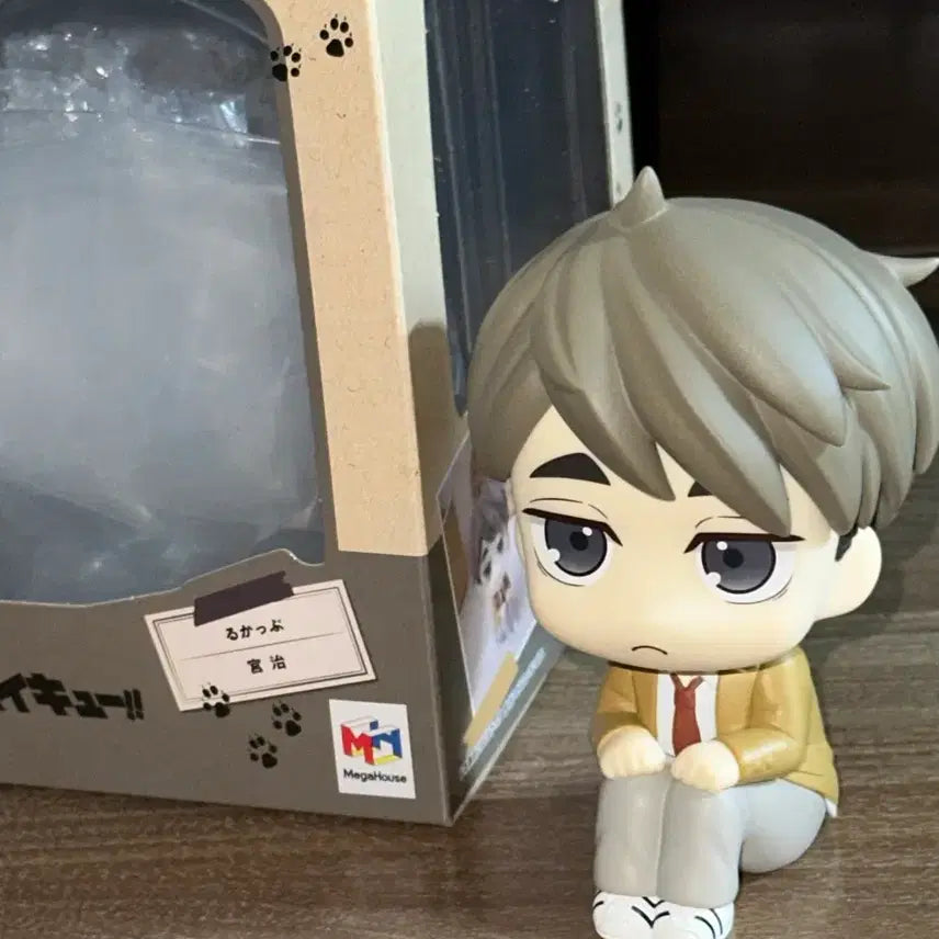 [BUNJANG] Haikyuu!! Miya Osamu Lookup Figure / 하이큐 미야 오사무 룩업 양도 / 상자 O 원가이하