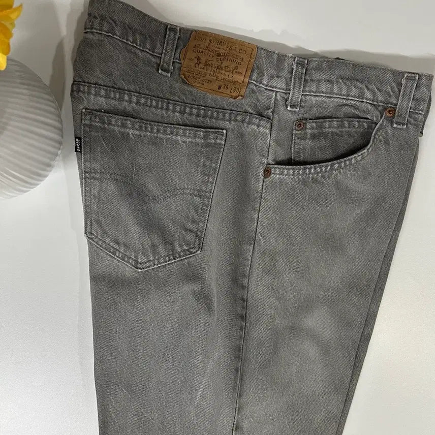[BUNJANG] Levi's 40509 Black Tab Vintage Gray USA Made 38 / 80s 리바이스 40509 블랙탭 빈티지 그레이 USA 38