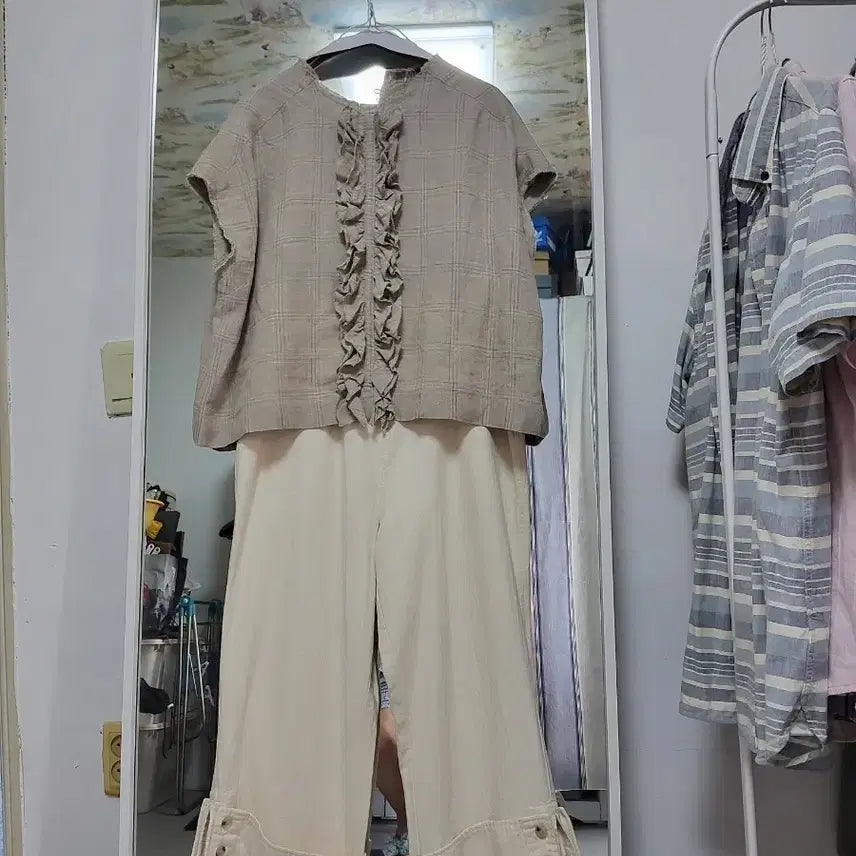 [BUNJANG] TARA'S Linen Pants Cream Beige / TARA'S린넨팬츠