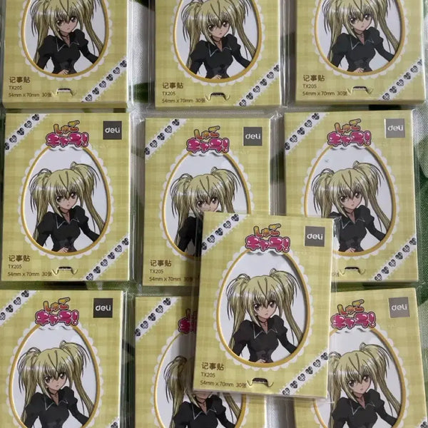[BUNJANG] Shugo Chara Utau Character Memo Pad 54x70mm / Shugo chara utau 메모지 캐릭터  54x70mm
