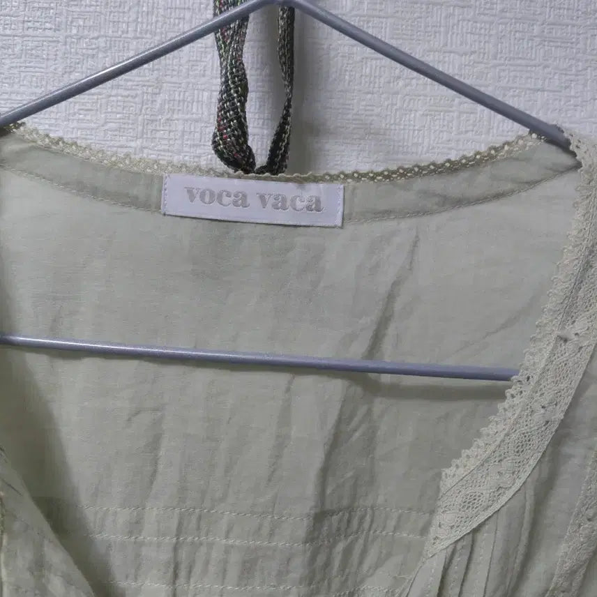 [BUNJANG] Voca Buca Women's Lace Detail Blouse / 보카바카 블라우스s55까지