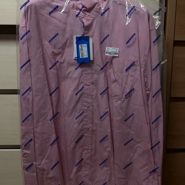 [BUNJANG] Ader Error 23FW Artu Shirt Pink XL / 아더에러 / 23Fw 아르투 셔츠 핑크 / XL