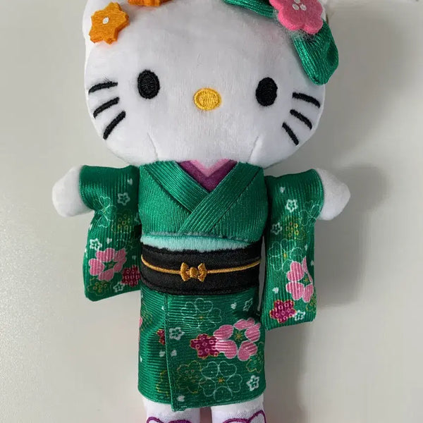 [BUNJANG] Hello Kitty Kimono Green / 헬로키티 기모노 키티 그린