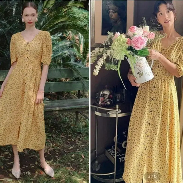 [BUNJANG] ON&ON Floral Dress / 온앤온 플로럴 원피스