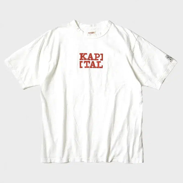 [BUNJANG] Kapital Rookie T-Shirt, Size L / 새상품) 캐피탈 로고 루키 티셔츠 L사이즈