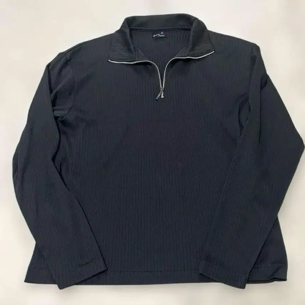 [BUNJANG] Agnes B. Homme 90s Half Zip-Up Rib Knit / 90s agnes b. homme half zipup
