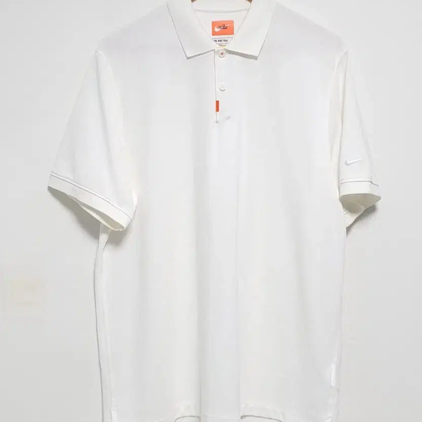 [BUNJANG] Nike Polo T-Shirt White Size 110 / 나이키 반팔 폴로티 화이트 110사이즈