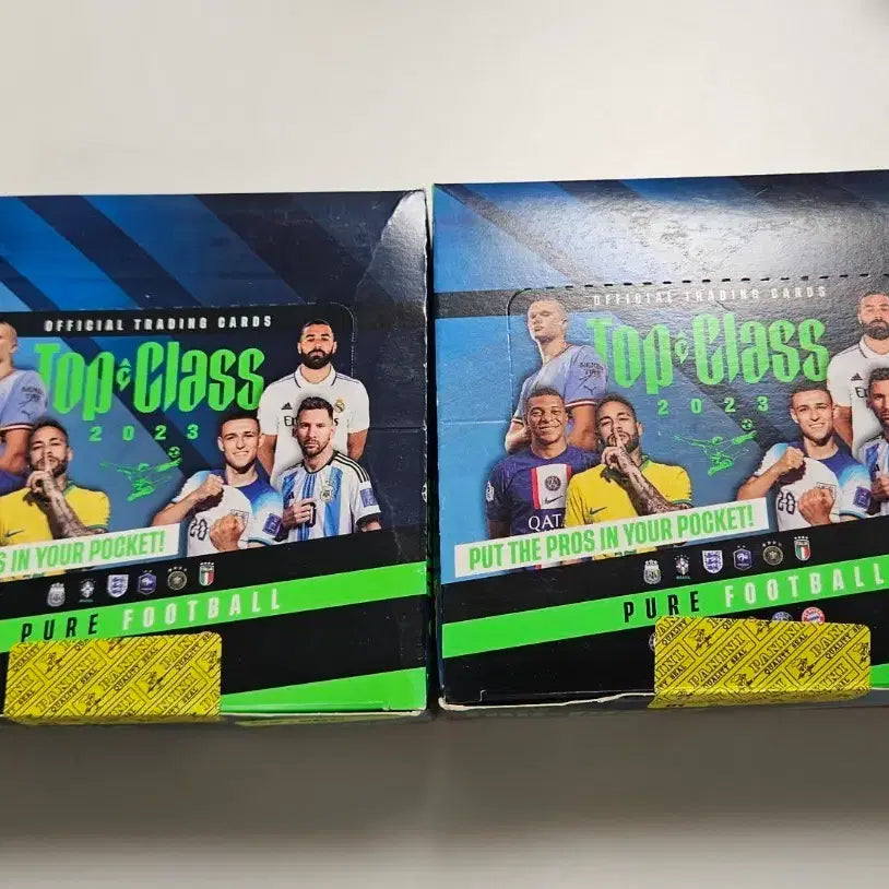 [BUNJANG] Panini Top Class 2023 Pure Football Sealed Bundle Set (2 Boxes) / (일괄)파니니 탑클래스 2023 퓨어풋볼 미개봉 2박스