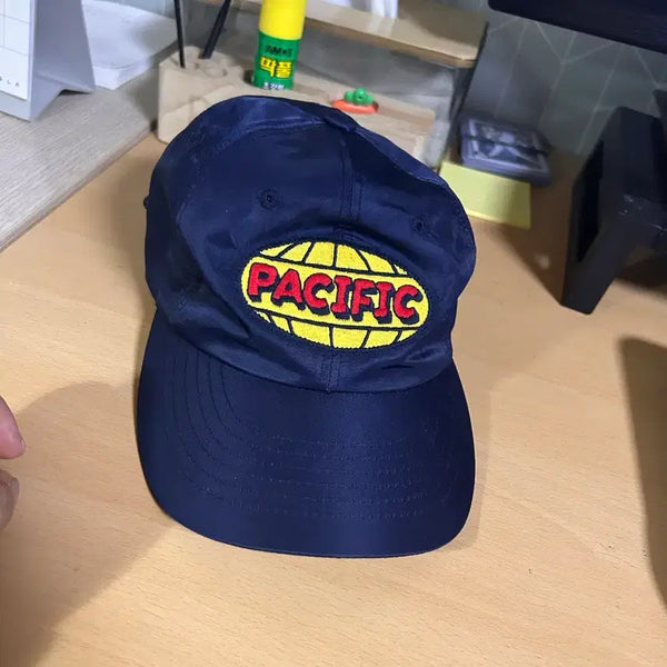 [BUNJANG] Bigwave Pacific Ball Cap Navy / 빅웨이브 퍼시픽 볼캡 네이비