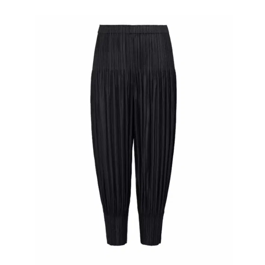 [BUNJANG] Pleats Please Basic Fluffy Pants Black / 플리츠플리즈 베이직 플러피팬츠 블랙 (2)