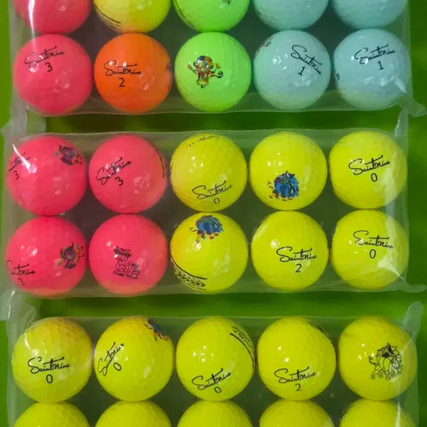 [BUNJANG] Saint Nine Color Golf Balls (A+ Grade, 30 pcs) / 세인트나인 컬러볼 특A+급 30개 골프공