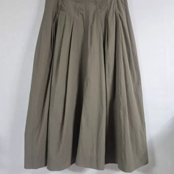 [BUNJANG] System Pleated Long Skirt / 시스템 브랜드 플리츠 롱 스커트.