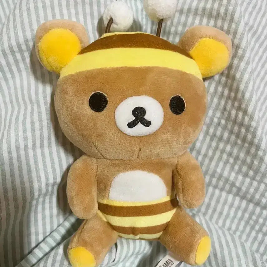 [BUNJANG] Rilakkuma Honeybee Plush Doll / 꿀벌 리락쿠마 봉제인형