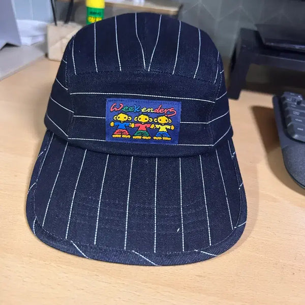 [BUNJANG] Weekenders Stripe Camp Cap / 위캔더스 스트라이프 캡 모자 TRIO CAMP CAP