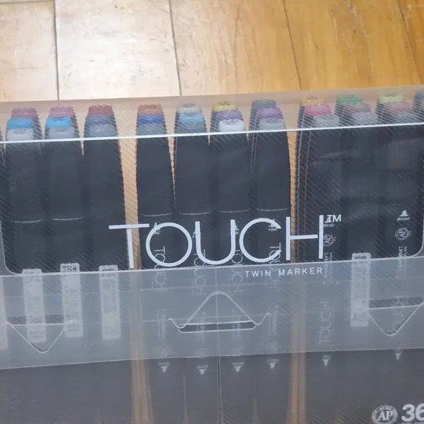 [BUNJANG] Shinhan Touch Twin Marker 36 Color Set / 신한 터치 트윈 마카 36색 세트 판매