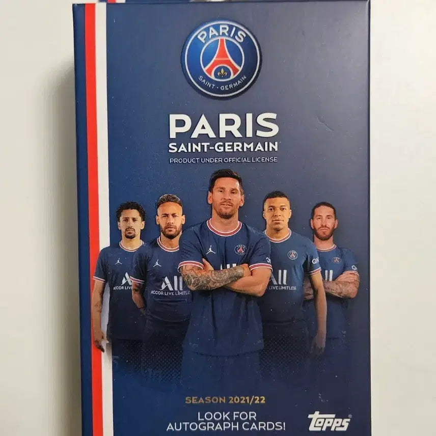 [BUNJANG] Paris Saint-Germain 2021/22 Season Card Pack / 파리 생제르맹 2021/22 시즌 카드팩