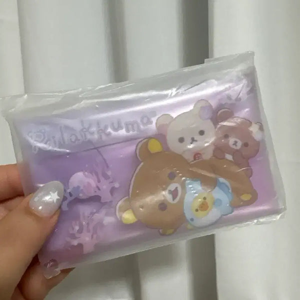 [BUNJANG] Rilakkuma Genuine PVC Pouch / 리락투마 정품 pvc 파우치 새상품