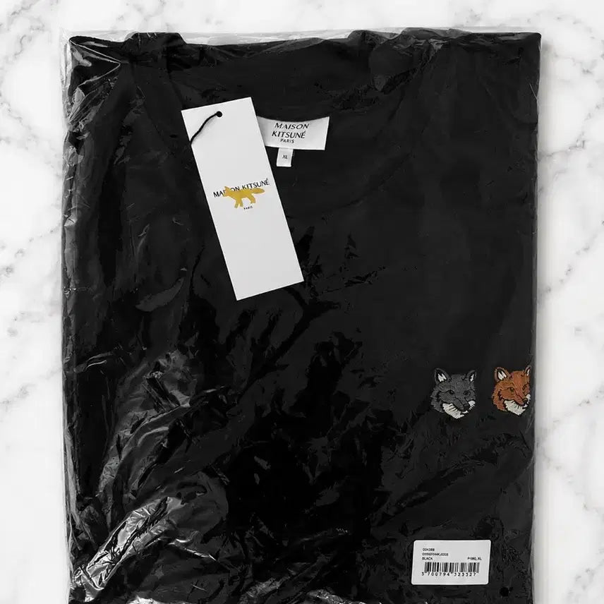 [BUNJANG] Maison Kitsuné Black Short Sleeve T-Shirt XL / 메종키츠네 반팔