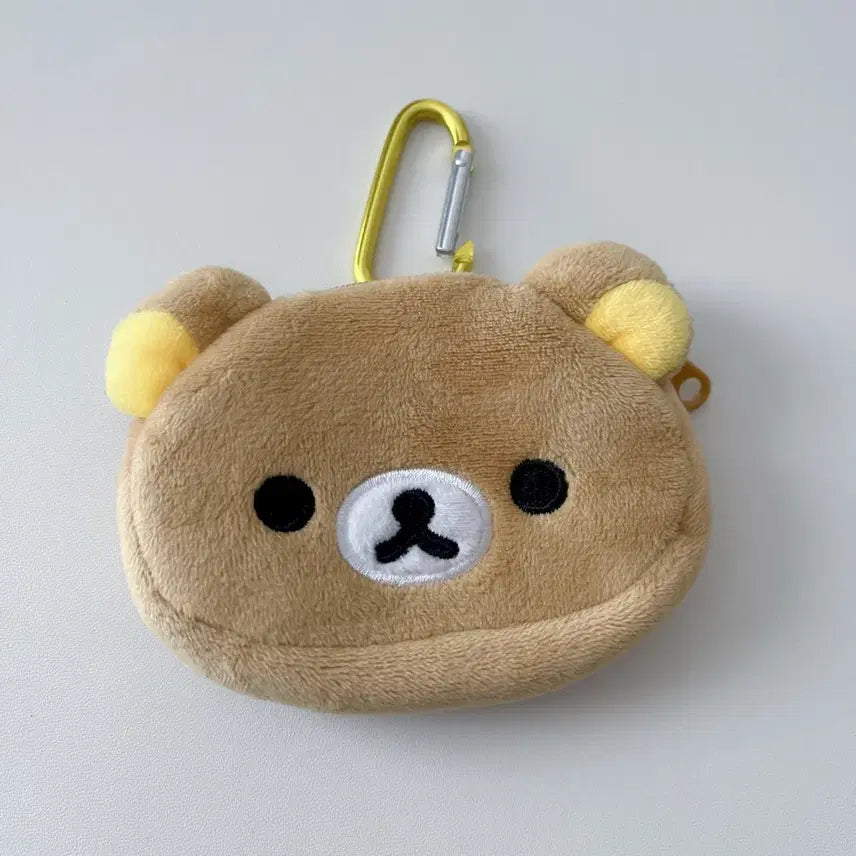 [BUNJANG] Rilakkuma Mini Pouch Carabiner Keychain / 리락쿠마 미니 파우치 카라비너