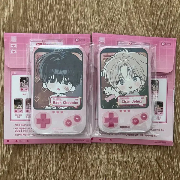 [BUNJANG] Mible Company Baek Cheonho Shin Jaehee Can Badge Bundle Set / 미블팝업 사용후반품불가 사반불 캔뱃지 일괄