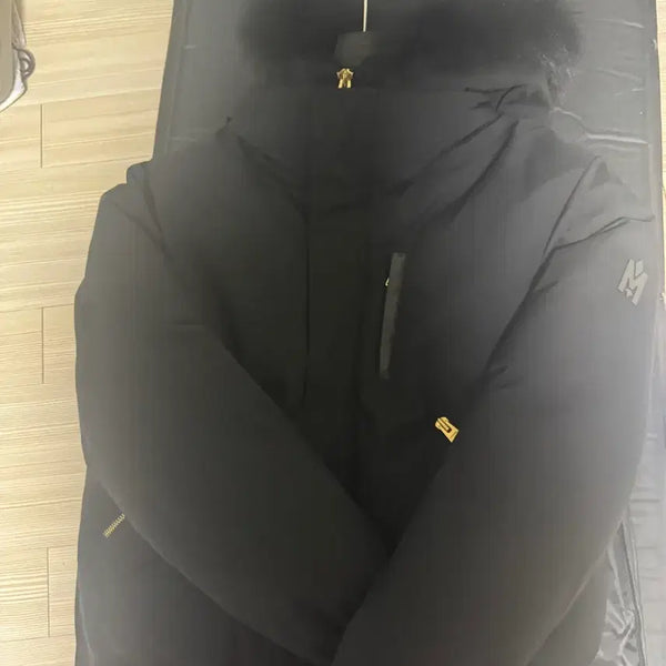 [BUNJANG] Mackage Dixon Black Gold Trim Size 44 Full Set / 맥케이지딕슨44사이즈 블랙금장(풀구성)/새상품급