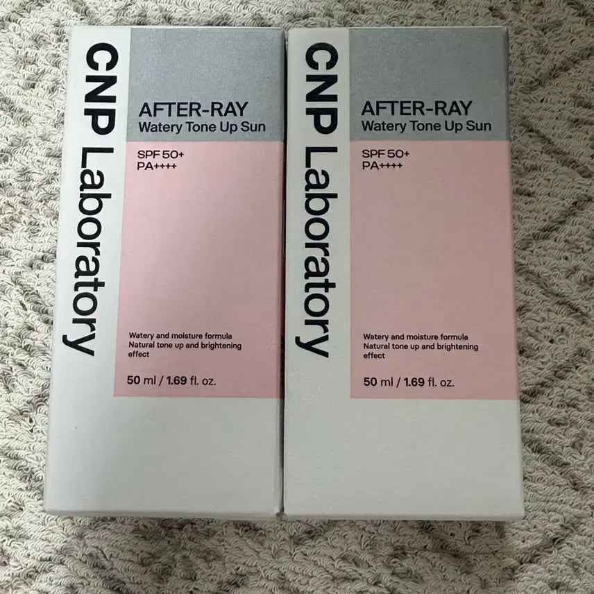 [BUNJANG] CNP Watery Tone-Up Sun Cream (2-Pack, Sealed) / 차앤박 워터리 톤업 선크림 2개 미개봉