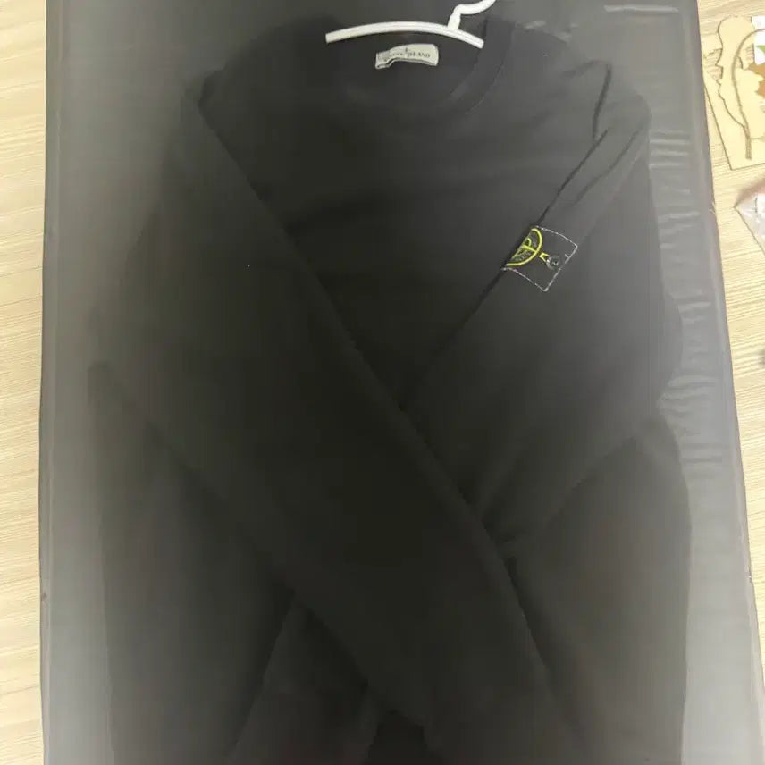 [BUNJANG] Stone Island Sweatshirt Black XL / 스톤아일랜드 맨투맨 블랙 xl